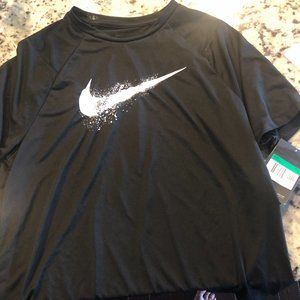 Boys Nike Dri-Fit Short Sleeve Black XL